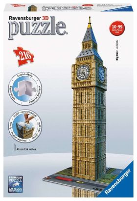 PUZZLE 3D BIG BEN  RAVENSBURGER PUZZLES PIEZAS