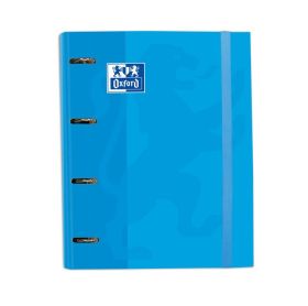 RINGBOOK OXFORD CLA A4+ TE TURQUES+R5 5X5 VIVOS