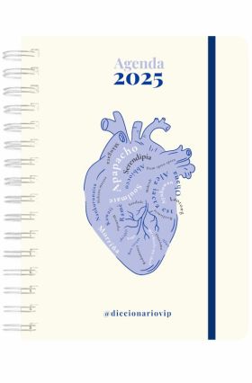 AGENDA ANUAL DIARIA 2025 DICCIONARIOVIP