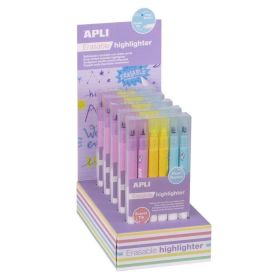 B. HIGHLIGHTERS BORRABLES 6U APLI