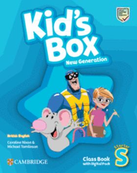 KIDS BOX NEW GENERATION STARTER CLASS BOOK WITH DIGITAL PACK BRITISH ENGLISH