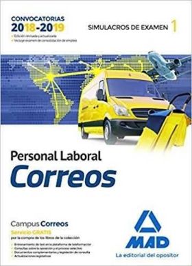 PERSONAL LABORAL DE CORREOS Y TELEGRAFOS. SIMULACR