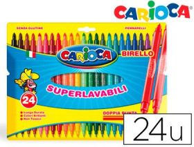 ROTULADORES CARIOCA BIRELLO 24 COLORES