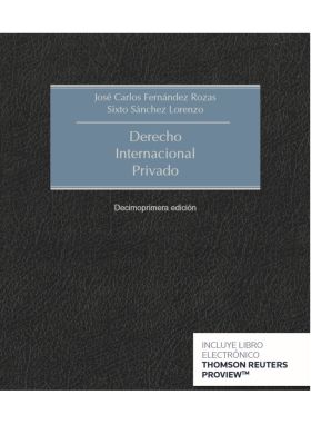 DERECHO INTERNACIONAL PRIVADO (PAPEL + E-BOOK)