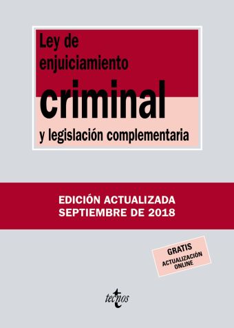 LEY ENJUICIAMIENTO CRIMINAL Y LEGISLACION COMPLEM