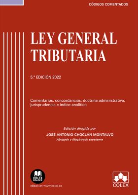 LEY GENERAL TRIBUTARIA - CÓDIGO COMENTADO