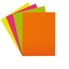 100 A4 COLORES SURTIDOS FLUOR GRAFOPLAST - FIXO