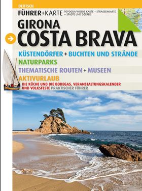 Costa Brava, führer + karte