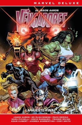 VENGADORES JASON AARON, 1 HUESTE FINAL NOW!DELUXE