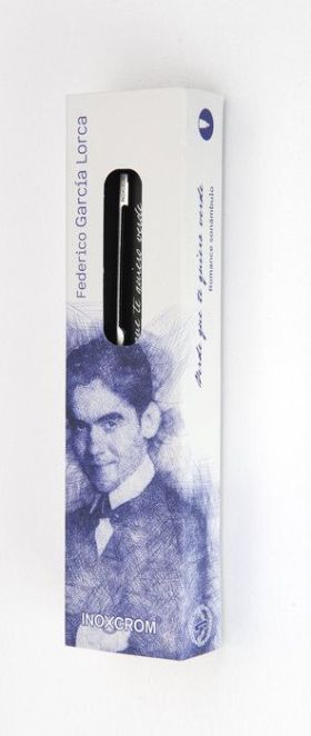 BOLIGRAFO FEDERICO GARCIA LORCA INOXCROM