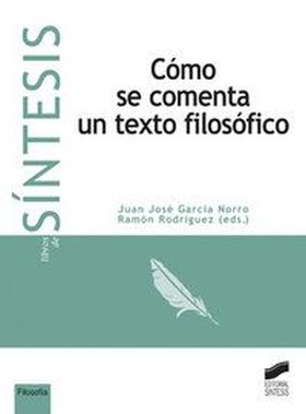 Cómo se comenta un texto filosófico