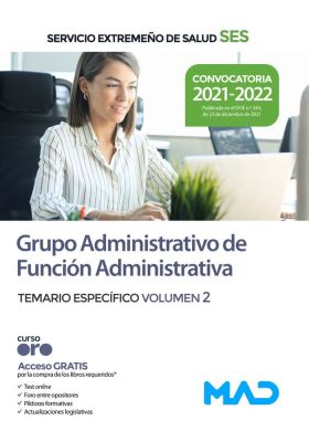 Grupo Administrativo de Función Administrativa del Servicio Extremeño de Salud (