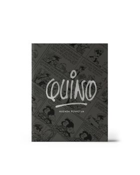 QUINO AGENDA ENCUADERNADA PERPETUA NEGRA