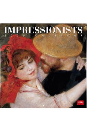 WALL CALENDAR - 2025 WALL CALENDAR - IMPRESSIONISTS - 30X29 - LEGAMI