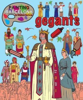 Painting Barcelona. Gegants