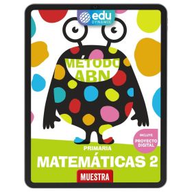 Matemáticas ABN 2. Primaria. Edudynamic ACTIVO