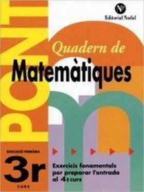 PONT 3 PRIMARIA QUADERNS DE MATEMATIQUES
