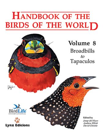 Handbook of the Birds of the World  Volume 8