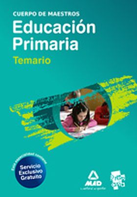 CUERPO DE MAESTROS, EDUCACION PRIMARIA. TEMARIO