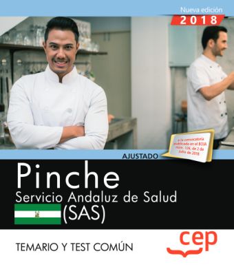 Pinche. Servicio Andaluz de Salud (SAS). Temario y test común