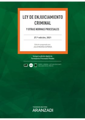 Ley de Enjuiciamiento Criminal (Papel + e-book)