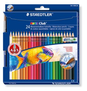 24 LAPICES ACUARELABLES + PINCEL STAEDTLER