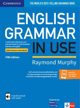 English Grammar in Use Fifth edition Klett edition. Book with answers and ebook 