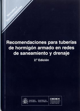 RECOMENDACIONES PARA TUBERIAS DE HORMIGON ARMADO E