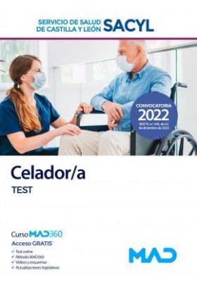 CELADOR/A. TEST. SERVICIO DE SALUD DE CASTILLA Y LEÓN (SACYL)