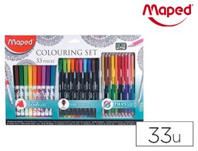 SET PARA COLOREAR 33 PIEZAS