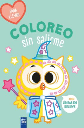 COLOREO SIN SALIRME-PARA LLEVAR. BÚHO