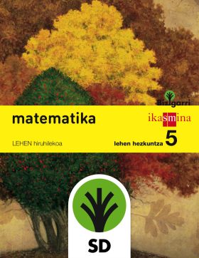 SD Profesor. Matematika. Lehen Hezkuntza 5. Bizigarri