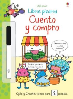 CUENTO Y COMPRO LIBRO PIZARRA