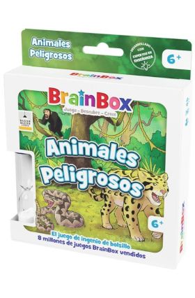 JUEGO ASMODEE BRAINBOX POCKET ANIMALES PELIGROSOS