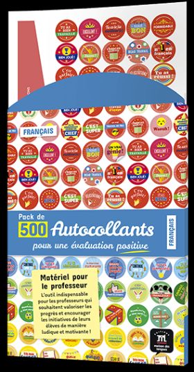 Zoom Pack de 500 autocollants