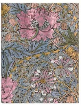 PAPERBLANKS LIBRO WILLIAM MORRIS / MORRIS PINK HONEYSUCKLE / ULTRA / LISO