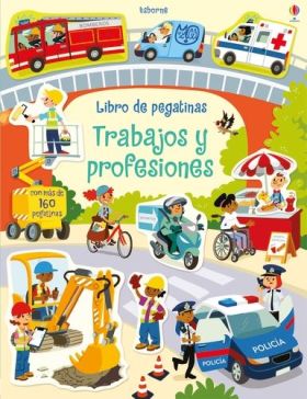 LIBRO DE PEGATINAS - LAS PROFESIONES