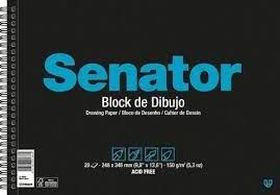 BLOC DIBUJO A3 20H S/TAL S/REC SENATOR