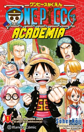 1.ONE PIECE ACADEMIA