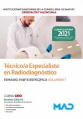 TECNICOA ESPECIALISTA EN RADIODIAGNOSTICO TEMARIO