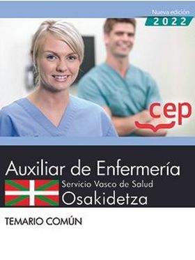 AUXILIAR ENFERMERIA SERVICIO VASCO SALUD OSAKIDETZA TEMARIO