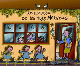 La escuela de Las Tres Mellizas