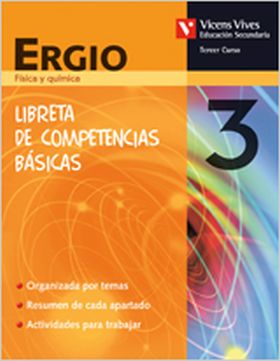 Ergio 3 Libreta De Competencias. Fisica Y Quimica.