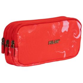 PORTATODO 3 CREMALLERAS LAVA ROJO