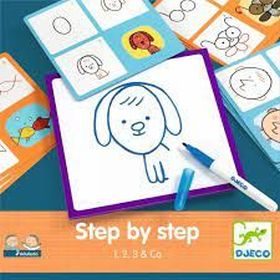 EDULUDO STEP BY STEP 1, 2, 3 & CO DJECO