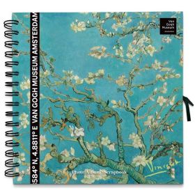 SCRAPBOOK ALBUM FOTO 26X26CM 40 PAGINAS VAN GOGH