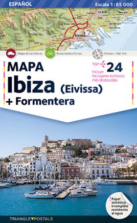 Ibiza + Formentera, mapa