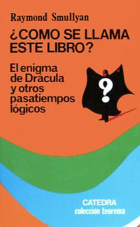 COMO SE LLAMA ESTE LIBRO?. EL ENIGMA DE DRACULA Y