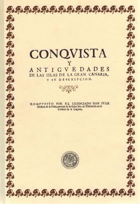 CONQUISTA Y ANTIGÜEDADES DE LAS ISLAS DE LA GRAN C