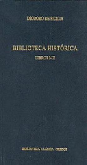 BIBLIOTECA HISTORICA LIBROS I-III